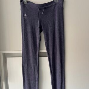 wildfox sweatpants - lilac color